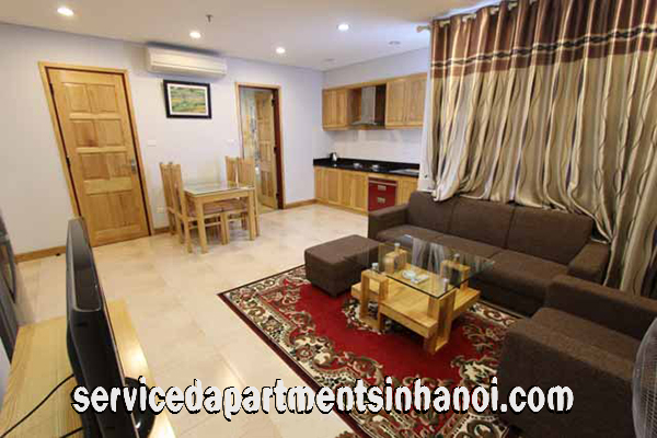 Modern One Bedroom Apartment for rent in Lieu Giai Street, Ba Dinh 1