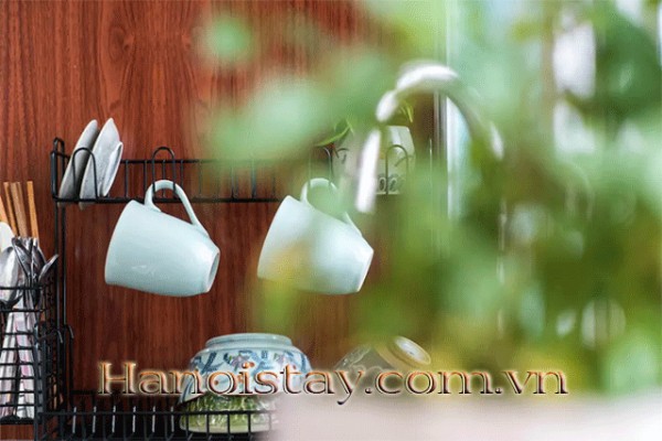 Modern one bedroom apartment for rent on Hoang Hoa Tham str, Ba Dinh 5