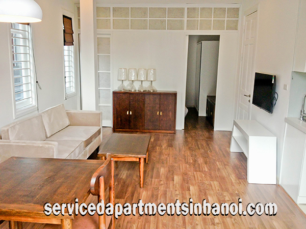 Modern One bedroom Apartment in Nguyen Chi Thanh street With beautiful Balcony for Rent 2