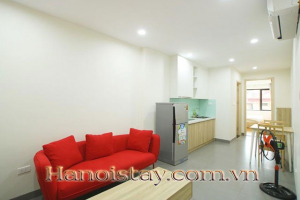 Modern one Bedroom Apartment Rental in Hoang hoa Tham str, Ba Dinh, Cheap Price 1