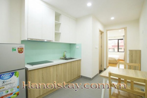 Modern one Bedroom Apartment Rental in Hoang hoa Tham str, Ba Dinh, Cheap Price 5