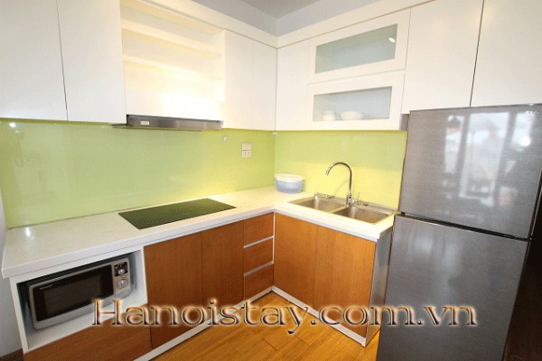 Modern One Bedroom Apartment Rental in Tay Ho Area, Close to Thang Loi Hotel, Lovely Balcony 6