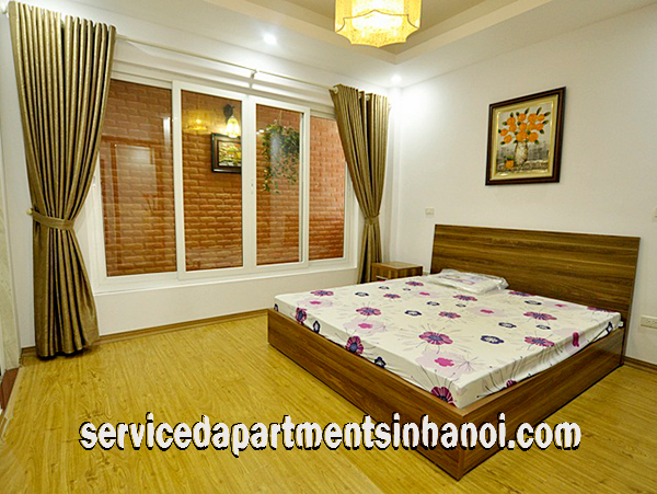 Modern One Bedroom Bedroom Apartment Rental in Lang Ha street, Cheap Price 4