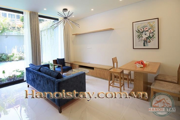 *Modern One Bedroom Property with Pool For Rent in Dang Thai mai street, Tay Ho* 3