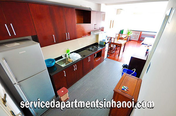 Modern one bedroom studio for rent in Nguyen Khac Hieu str, Truc Bach lake 5