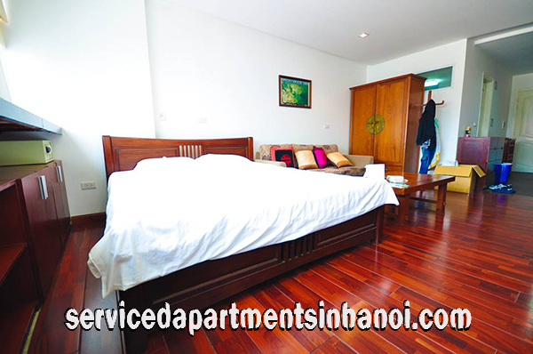 Modern one bedroom studio for rent in Nguyen Khac Hieu str, Truc Bach lake 6