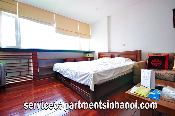 Modern one bedroom studio for rent in Nguyen Khac Hieu str, Truc Bach lake 7