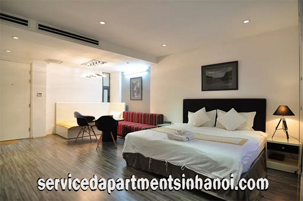 Modern one bedroom studio in Duong Thanh str, Hoan Kiem 4