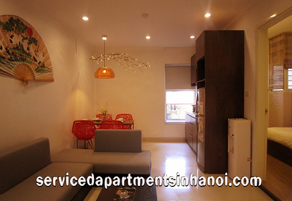 Modern rental serviced apartment in Kim Ma, Nice terrace 2