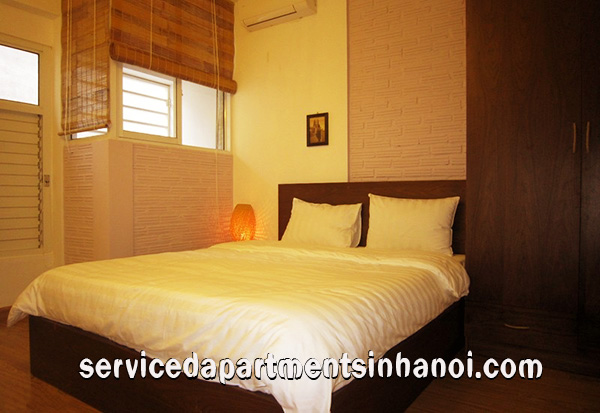 Modern rental serviced apartment in Kim Ma, Nice terrace 4