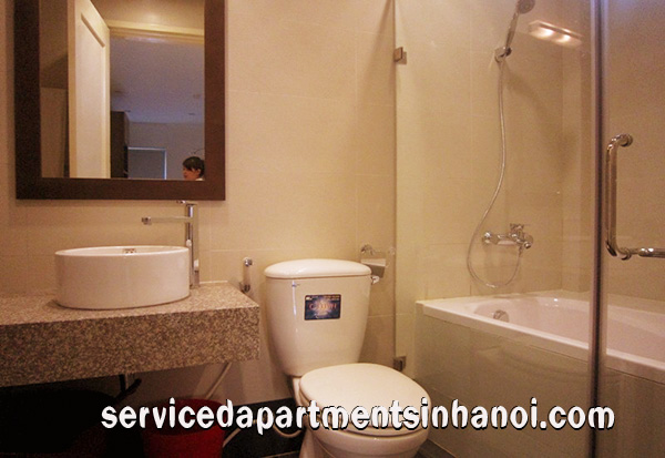 Modern rental serviced apartment in Kim Ma, Nice terrace 6