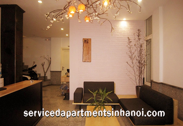 Modern rental serviced apartment in Kim Ma, Nice terrace 7