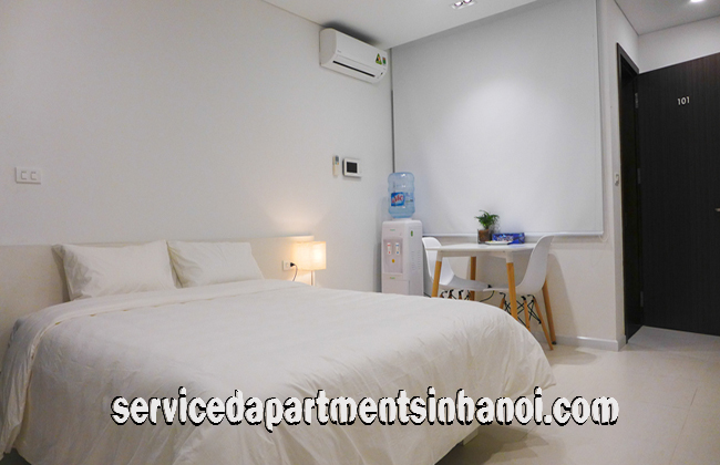 Modern Serviced Apartment for Rent in To Ngoc Van Street, Tay Ho, Cheap Price 1