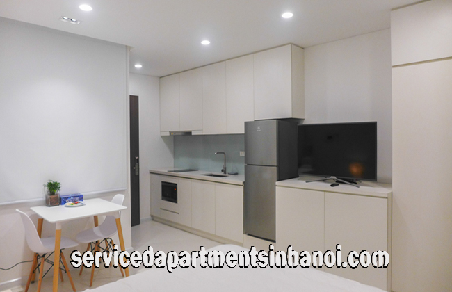 Modern Serviced Apartment for Rent in To Ngoc Van Street, Tay Ho, Cheap Price 4