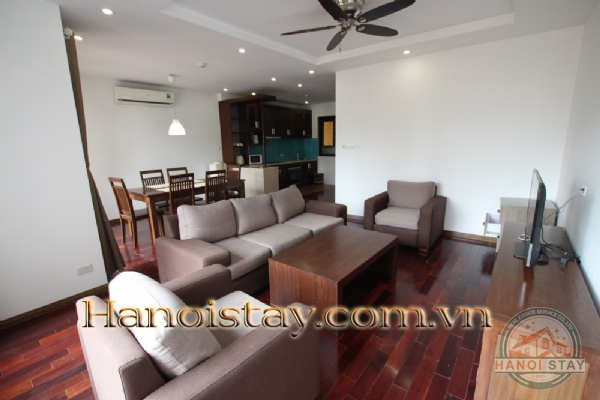 Modern Spacious Two Bedroom Apartment Rental in To Ngoc Van street, Tay Ho 3