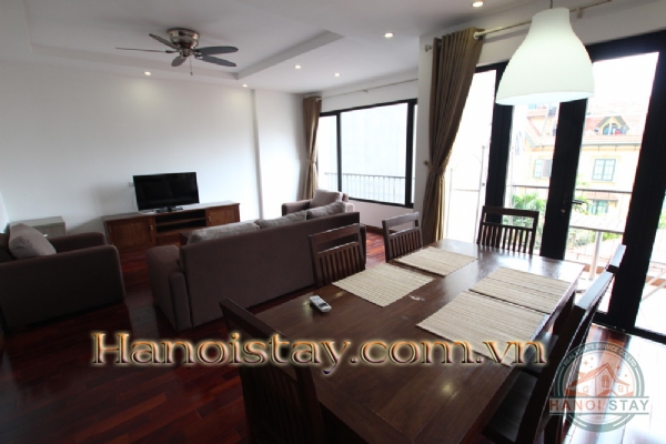 Modern Spacious Two Bedroom Apartment Rental in To Ngoc Van street, Tay Ho 10