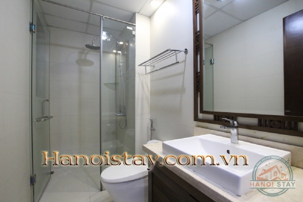Modern Spacious Two Bedroom Apartment Rental in To Ngoc Van street, Tay Ho 13