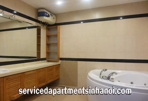 Modern Style Four bedroom Villa for rent in Tay Ho, Ha Noi, Garage for Car, Direct Car Access 11