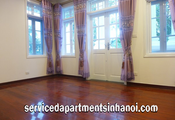 Modern Style Four bedroom Villa for rent in Tay Ho, Ha Noi, Garage for Car, Direct Car Access 3