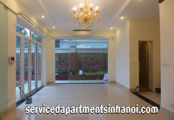 Modern Style Four bedroom Villa for rent in Tay Ho, Ha Noi, Garage for Car, Direct Car Access 4