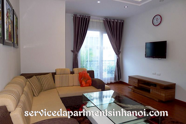 Modern style serviced apartment for rent in Lang Ha 2