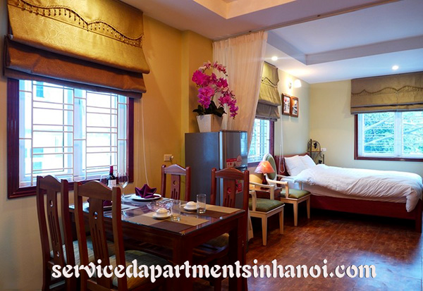Modern style Studio apartment for rent in Yen Phu village 1