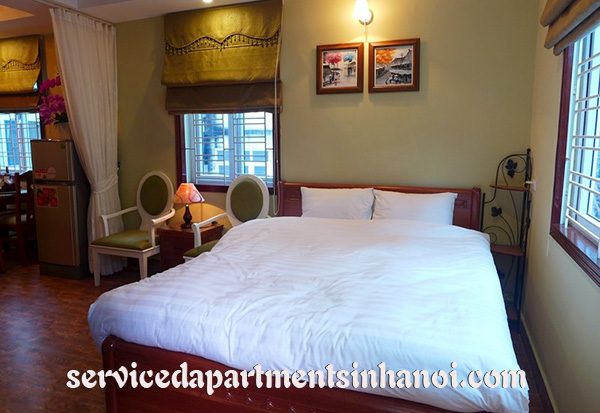 Modern style Studio apartment for rent in Yen Phu village 7