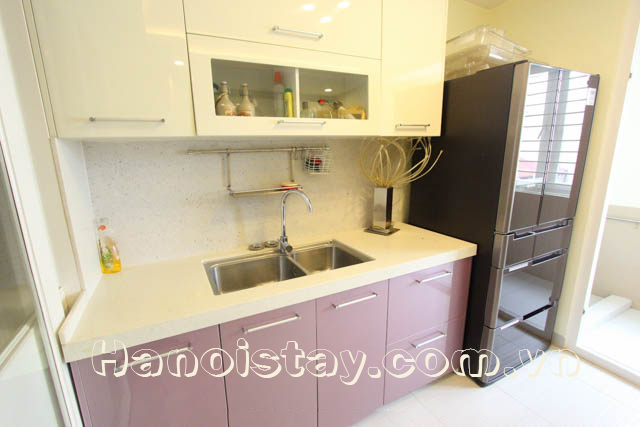 Modern Three Bedroom Apartment Rental in Giang Vo street, Dong Da 12