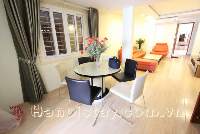 Modern Three Bedroom Apartment Rental in Giang Vo street, Dong Da 2