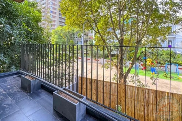 Modern Tranquility: 2 BR Apartment for Rent with Balcony on Dang Thai Mai Street, Tay Ho 1