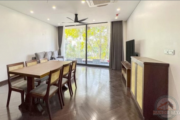 Modern Tranquility: 2 BR Apartment for Rent with Balcony on Dang Thai Mai Street, Tay Ho 3