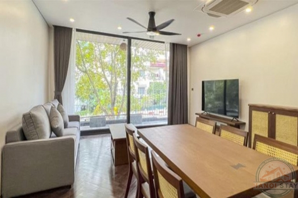 Modern Tranquility: 2 BR Apartment for Rent with Balcony on Dang Thai Mai Street, Tay Ho 4