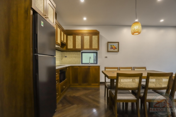Modern Tranquility: 2 BR Apartment for Rent with Balcony on Dang Thai Mai Street, Tay Ho 2