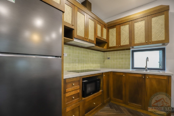 Modern Tranquility: 2 BR Apartment for Rent with Balcony on Dang Thai Mai Street, Tay Ho 3