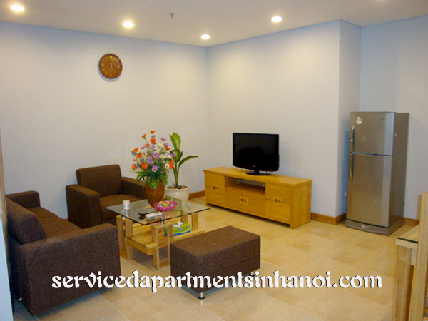 Modern two bedroom apartment closed to Lotte tower, Ba Dinh district 1