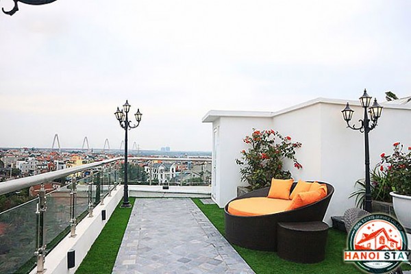 *Modern Two Bedroom Apartment For rent in Tay Ho district with Beautiful Balcony* 6