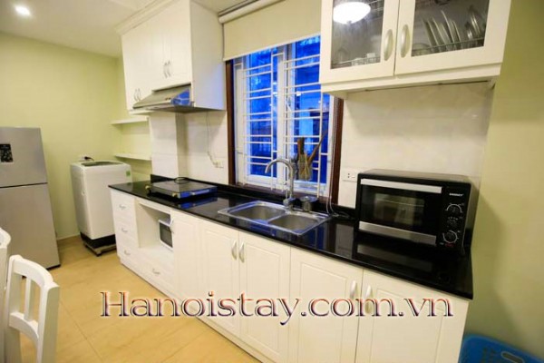 Modern Two Bedroom Apartment for rent in Yen Phu str, Tay Ho, Budget Price 2