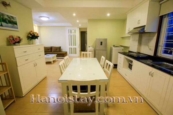 Modern Two Bedroom Apartment for rent in Yen Phu str, Tay Ho, Budget Price 11