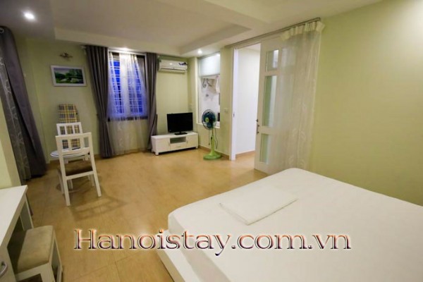 Modern Two Bedroom Apartment for rent in Yen Phu str, Tay Ho, Budget Price 5