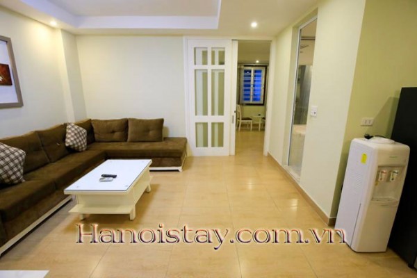 Modern Two Bedroom Apartment for rent in Yen Phu str, Tay Ho, Budget Price 9