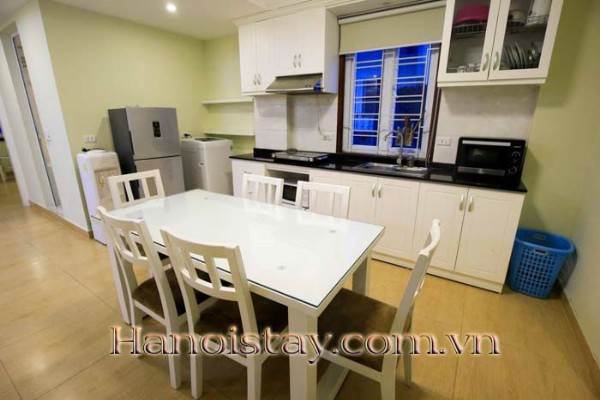 Modern Two Bedroom Apartment for rent in Yen Phu str, Tay Ho, Budget Price 13