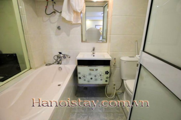 Modern Two Bedroom Apartment for rent in Yen Phu str, Tay Ho, Budget Price 15