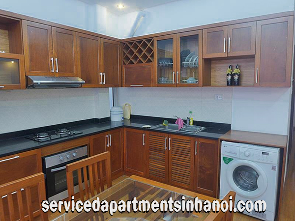 Modern two bedroom apartment for rent near Thong Nhat park 3