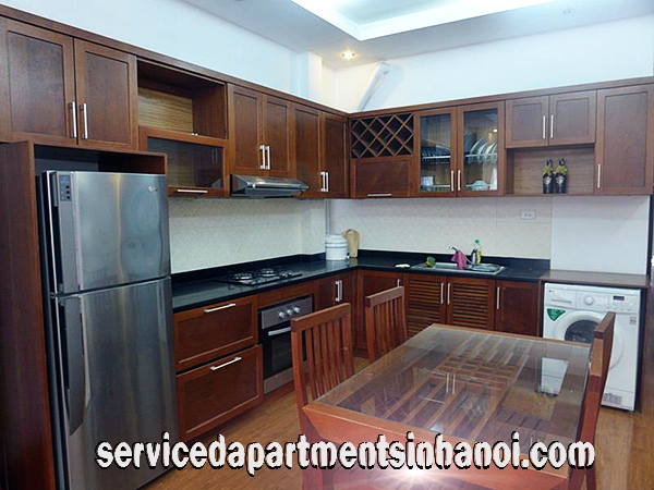 Modern two bedroom apartment for rent near Thong Nhat park 5