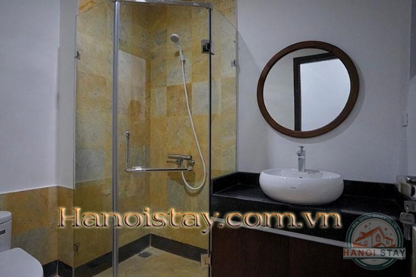 Modern Two bedroom apartment rental in Tay Ho, face to West lake with Balcony 8