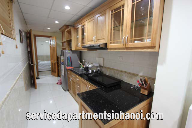 Modernised one bedroom apartment for rent in Kim Ma street 3