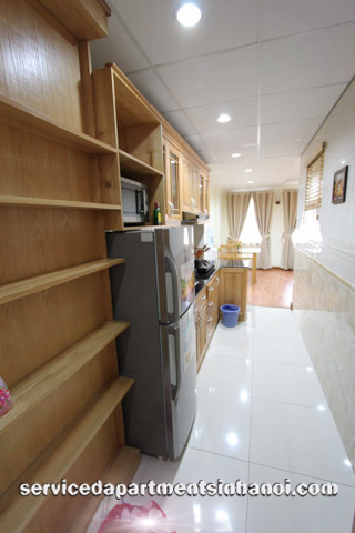Modernised one bedroom apartment for rent in Kim Ma street 4