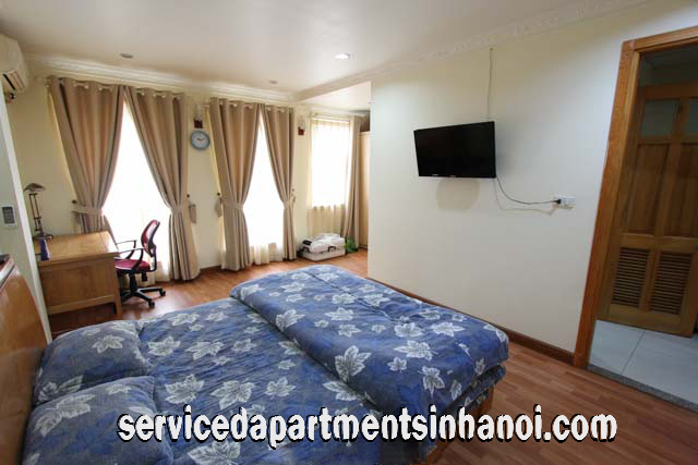 Modernised one bedroom apartment for rent in Kim Ma street 6