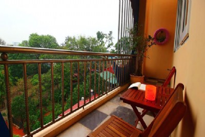 Nest Hanoi Home for rent ♥ | Romantic Balcony | Green View