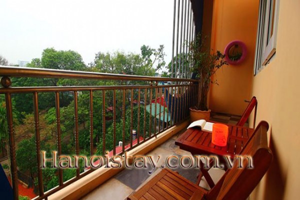 Nest Hanoi Home for rent ♥ | Romantic Balcony | Green View 12